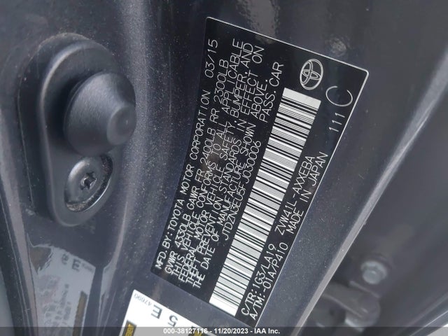 Toyota Prius V Five 2015 JTDZN3EU5FJ030006 Image 9