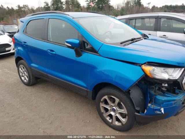 MAJ6P1UL2JC203901 Ford Ecosport Se