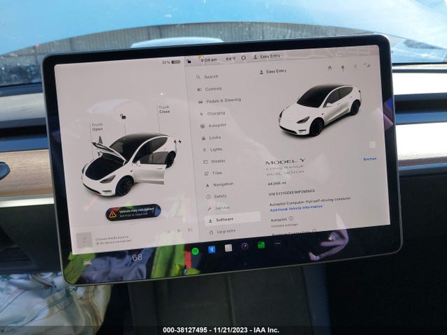2021 TESLA MODEL Y 5YJYGDEE1MF296602 Photo 6