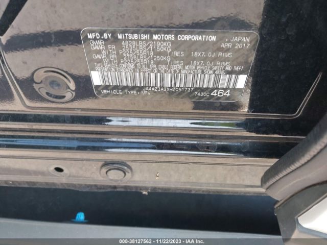 2017 MITSUBISHI OUTLANDER JA4AZ3A3XHZ051737 Photo 8