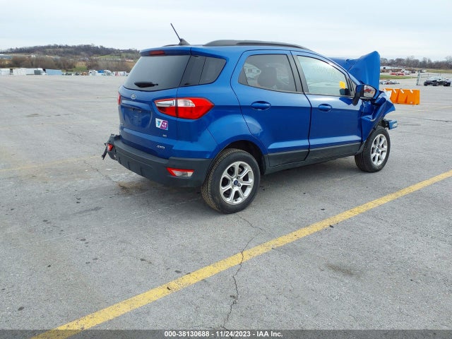 2019 FORD ECOSPORT SE VIN: MAJ6S3GL0KC288664