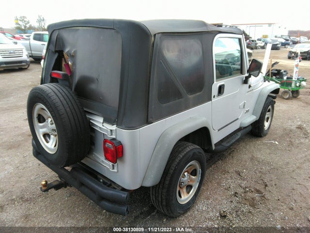 2002 JEEP WRANGLER X VIN: 1J4FA39S62P746888