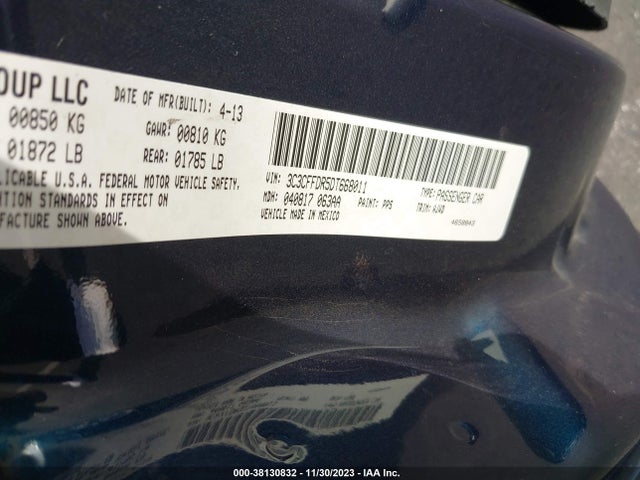 2013 FIAT 500C 3C3CFFDR5DT668011 Photo 8