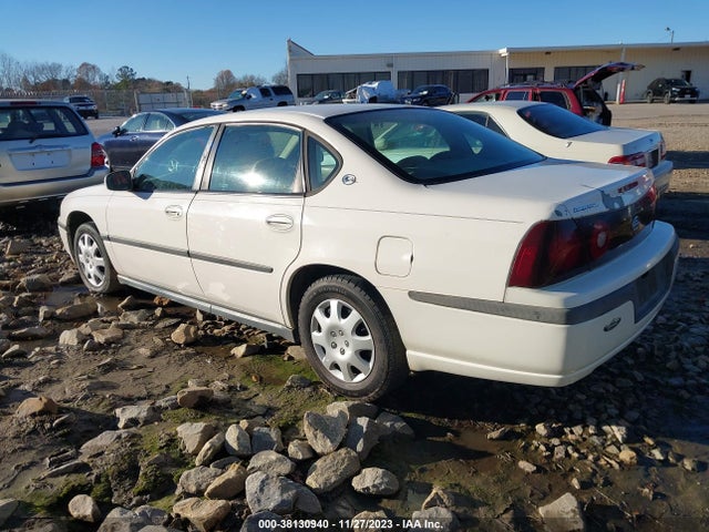 2002 CHEVROLET IMPALA VIN: 2G1WF55E329147876