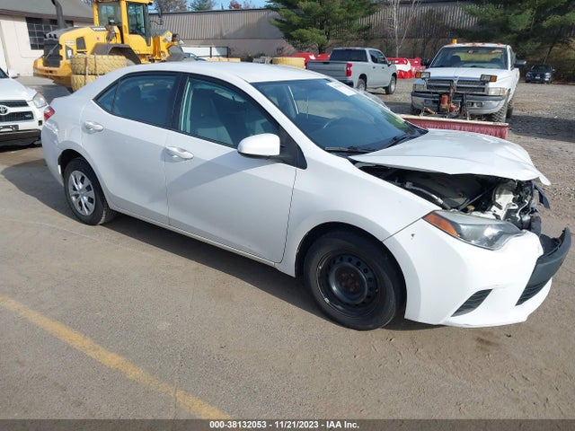 2016 TOYOTA COROLLA L VIN: 2T1BURHE6GC614505