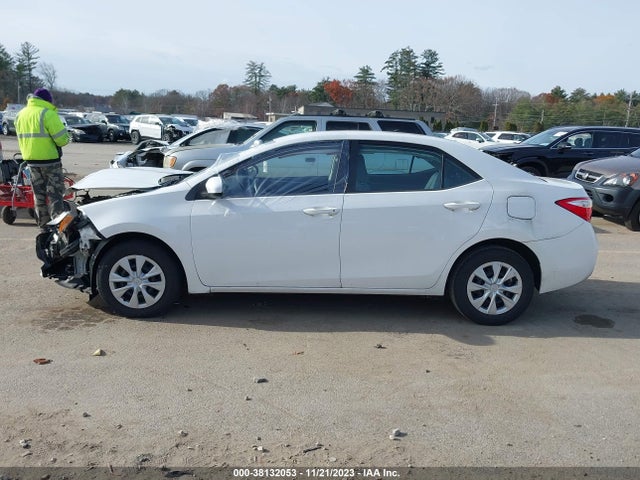 2016 TOYOTA COROLLA L VIN: 2T1BURHE6GC614505