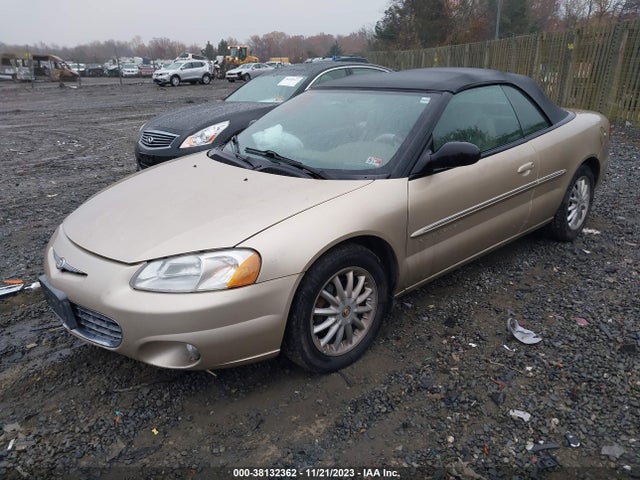 2001 CHRYSLER SEBRING LXI VIN: 1C3EL55U11N586481