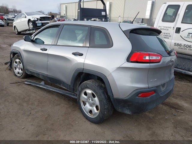 Aukcja sprzedaży 2016 Jeep Cherokee Sport, vin: 1C4PJMAB0GW255547, numer aukcji: 38132367