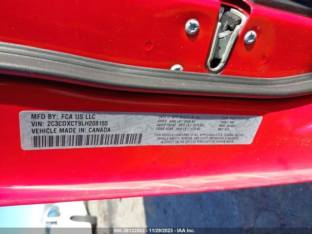 Dodge Charger R/t Rwd 2020 2C3CDXCT9LH208155 Image 8