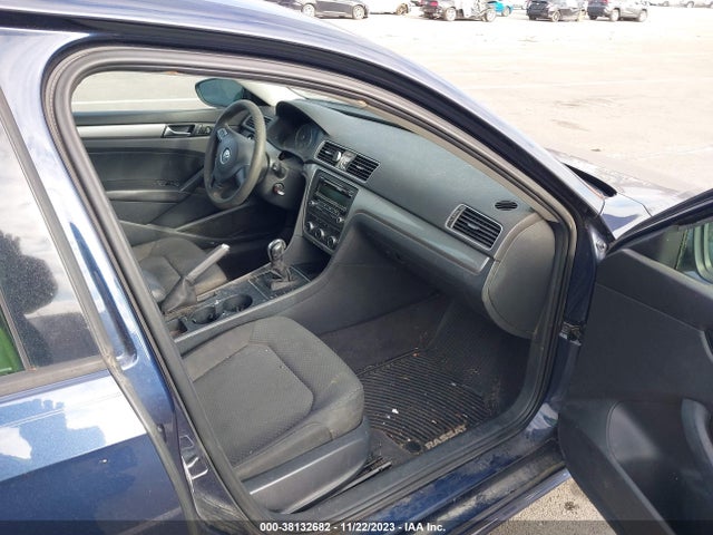 2012 VOLKSWAGEN PASSAT S W/APPEARANCE VIN: 1VWAH7A38CC018468