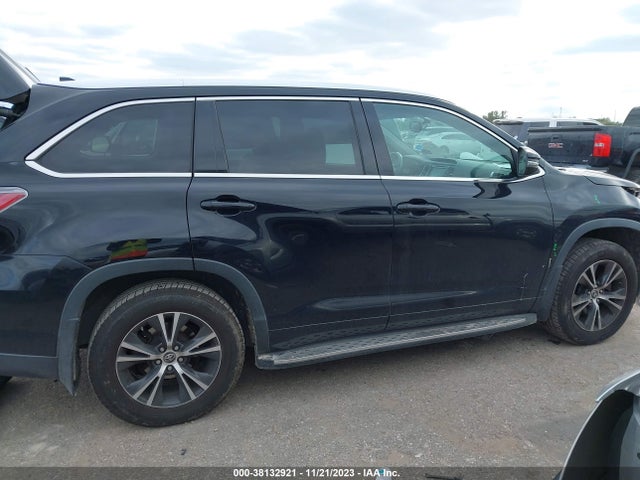 2016 TOYOTA HIGHLANDER XLE V6 VIN: 5TDKKRFH3GS120323
