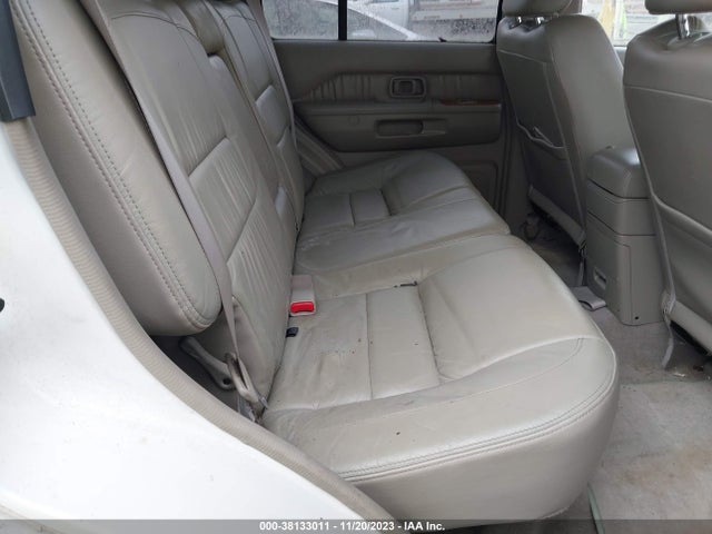 2002 INFINITI QX4 LUXURY VIN: JNRDR09X02W211545