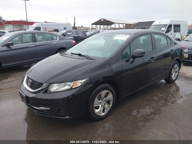 2013 HONDA CIVIC LX VIN: 2HGFB2F52DH563816