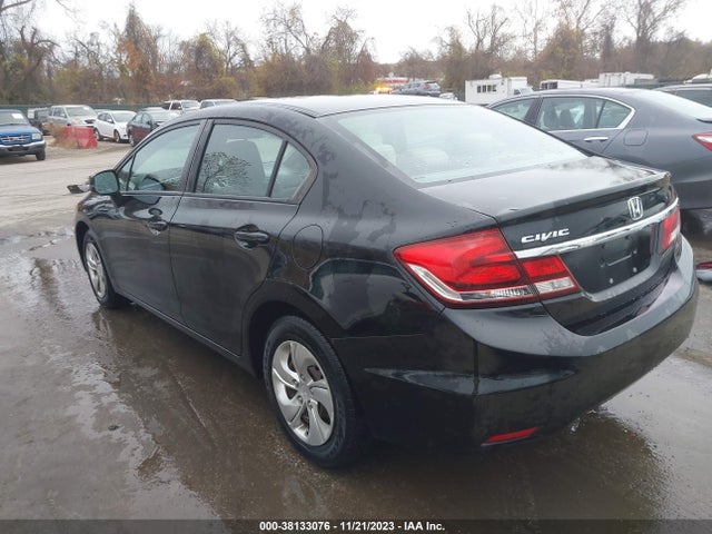 2013 HONDA CIVIC LX VIN: 2HGFB2F52DH563816