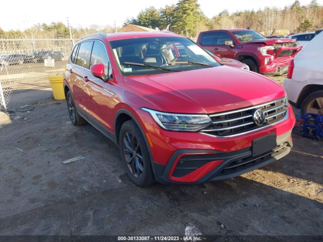 Auction sale of the 2022 Volkswagen Tiguan 2.0t Se, vin: 3VV2B7AX0NM168623, lot number: 38133087