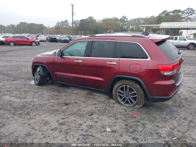 2019 JEEP GRAND CHEROKEE LIMITED 4X2 VIN: 1C4RJEBG3KC656173