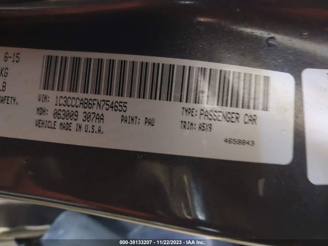 1C3CCCAB6FN754655 Chrysler 200 Limited