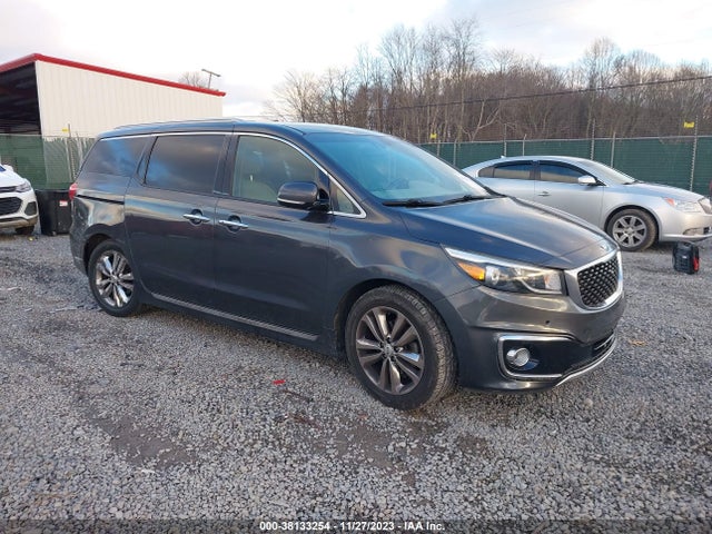 2016 KIA SEDONA SX LUXURY VIN: KNDME5C13G6169943
