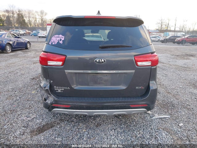 2016 KIA SEDONA SX LUXURY VIN: KNDME5C13G6169943