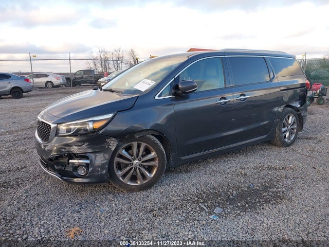 2016 KIA SEDONA SX LUXURY VIN: KNDME5C13G6169943