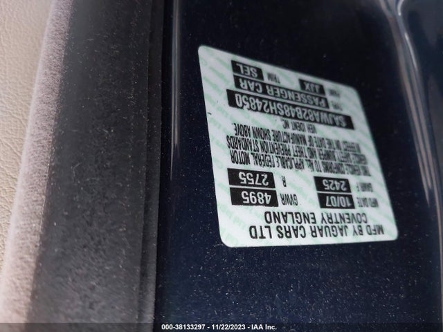 2008 JAGUAR XJ SAJWA82B48SH24850 Photo 8