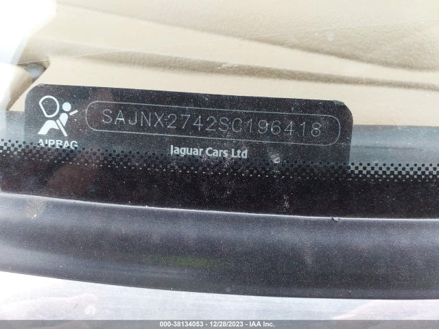 1995 JAGUAR XJS SAJNX2742SC196418 Photo 8