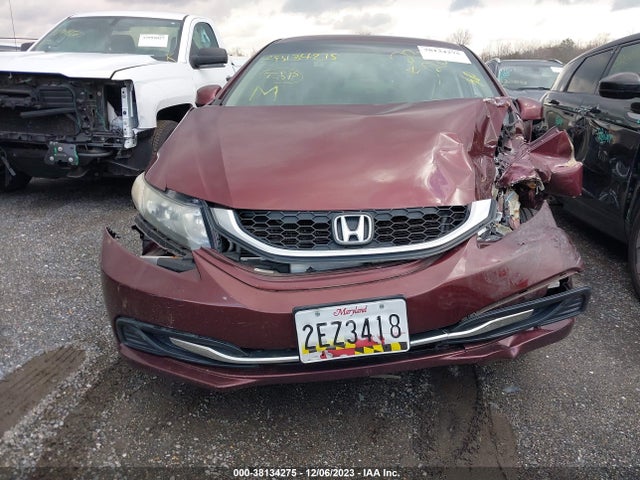 2013 HONDA CIVIC LX VIN: 2HGFB2F51DH575553