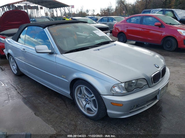 2002 Bmw 3 Series 330ci მანქანა იყიდება აუქციონზე, vin: WBABS534X2JU91833, აუქციონის ნომერი: 38134323