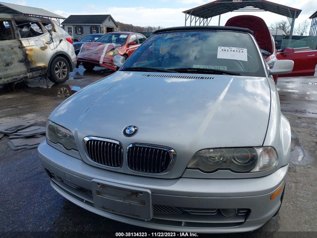 2002 Bmw 3 Series 330ci მანქანა იყიდება აუქციონზე, vin: WBABS534X2JU91833, აუქციონის ნომერი: 38134323