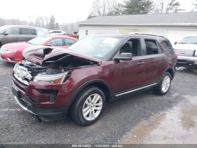 2018 FORD EXPLORER XLT VIN: 1FM5K8D87JGA18420