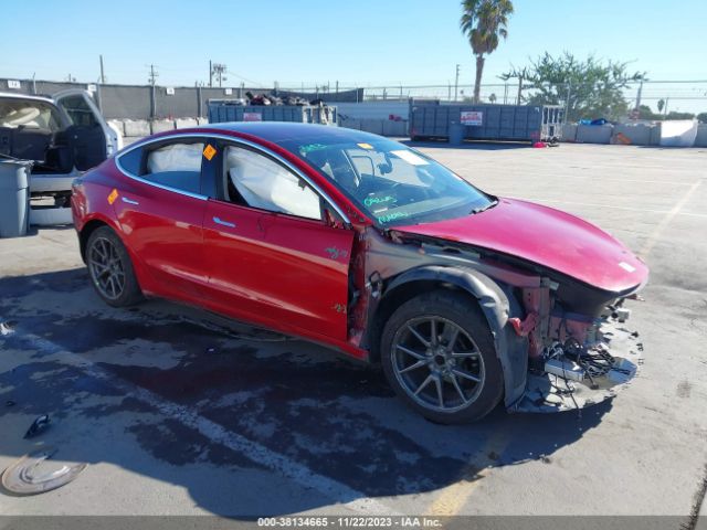 Auction sale of the 2018 Tesla Model 3 Long Range/mid Range, vin: 5YJ3E1EA0JF027580, lot number: 38134665