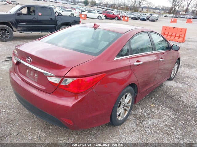2014 HYUNDAI SONATA GLS VIN: 5NPEB4AC9EH843236