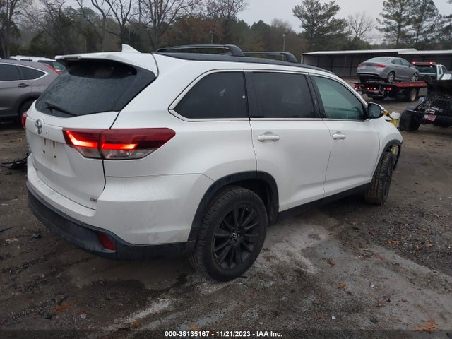 Toyota Highlander Se 2019 5TDKZRFH4KS339585 Image 4