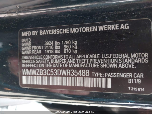 2013 MINI COUNTRYMAN WMWZB3C53DWR35488 Photo 8