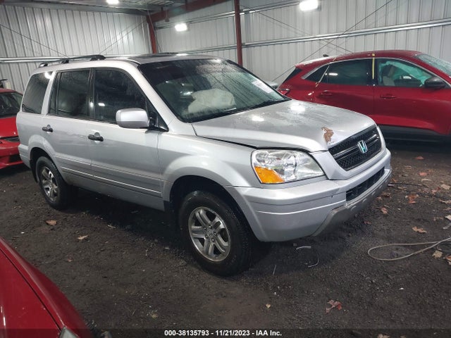 2005 HONDA PILOT EX-L VIN: 5FNYF18545B056314