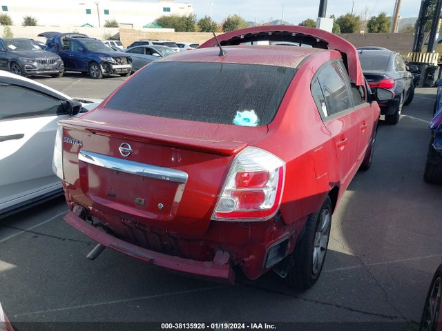 2012 NISSAN SENTRA 2.0 VIN: 3N1AB6AP6CL677397