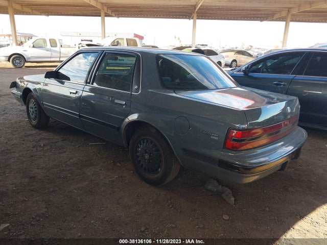 1990 BUICK CENTURY CUSTOM VIN: 3G4AH54N0LS608934