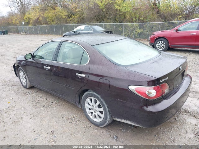 2004 LEXUS ES 330 VIN: JTHBA30G640002036