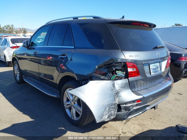 2013 MERCEDES-BENZ ML 350 4MATIC VIN: 4JGDA5HB3DA109954