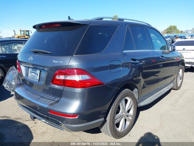 2013 MERCEDES-BENZ ML 350 4MATIC VIN: 4JGDA5HB3DA109954