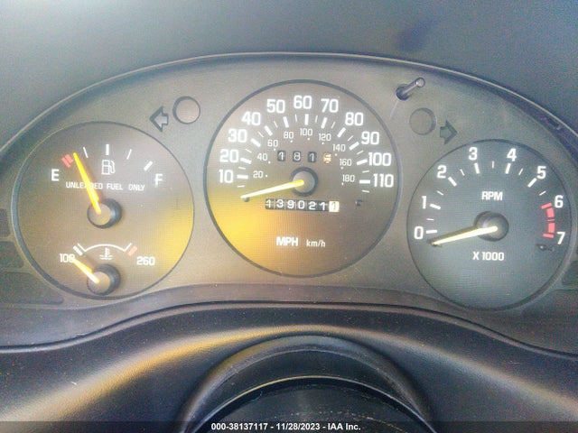 1998 CHEVROLET MONTE CARLO Z34 CMI VIN: 2G1WX12K5W9220381