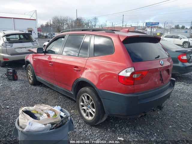 2004 BMW X3 2.5I VIN: WBXPA734X4WB29813