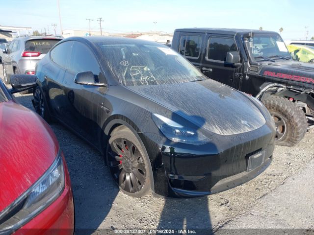 2022 TESLA MODEL Y 7SAYGDEF8NF524382