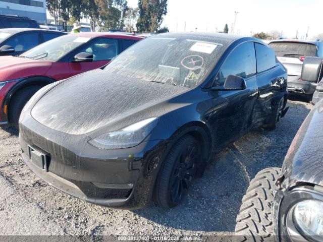 2022 TESLA MODEL Y 7SAYGDEF8NF524382 Photo 1