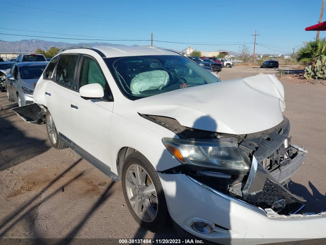 2013 NISSAN PATHFINDER PLATINUM VIN: 5N1AR2MN2DC633997