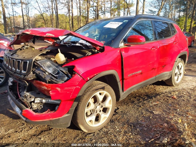 2019 JEEP COMPASS LIMITED 4X4 VIN: 3C4NJDCB4KT791601