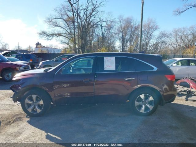 5FRYD4H25GB024311 Acura Mdx Acurawatch Plus Package