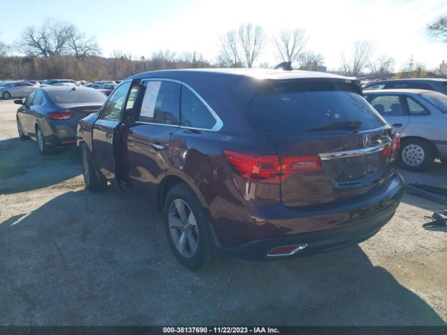 5FRYD4H25GB024311 Acura Mdx Acurawatch Plus Package