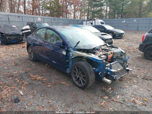 2022 TESLA MODEL 3 5YJ3E1EB1NF258700