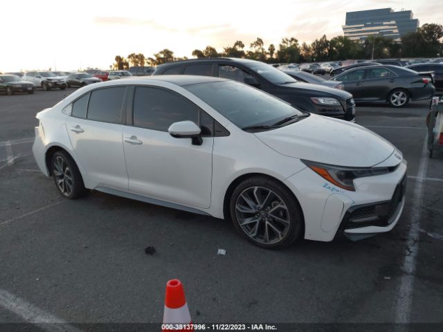 Auction sale of the 2021 Toyota Corolla Se, vin: 5YFS4MCE4MP094598, lot number: 38137996